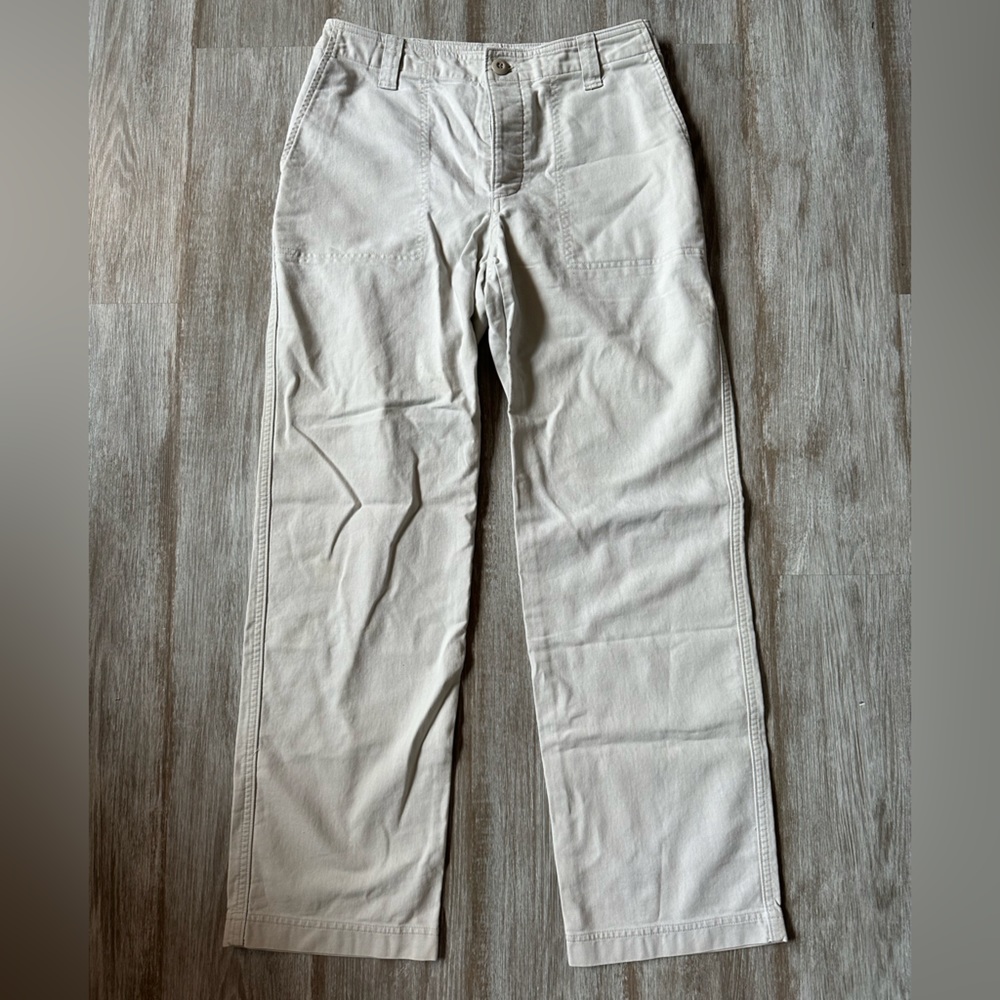 Gap army size 4 cotton beige pants